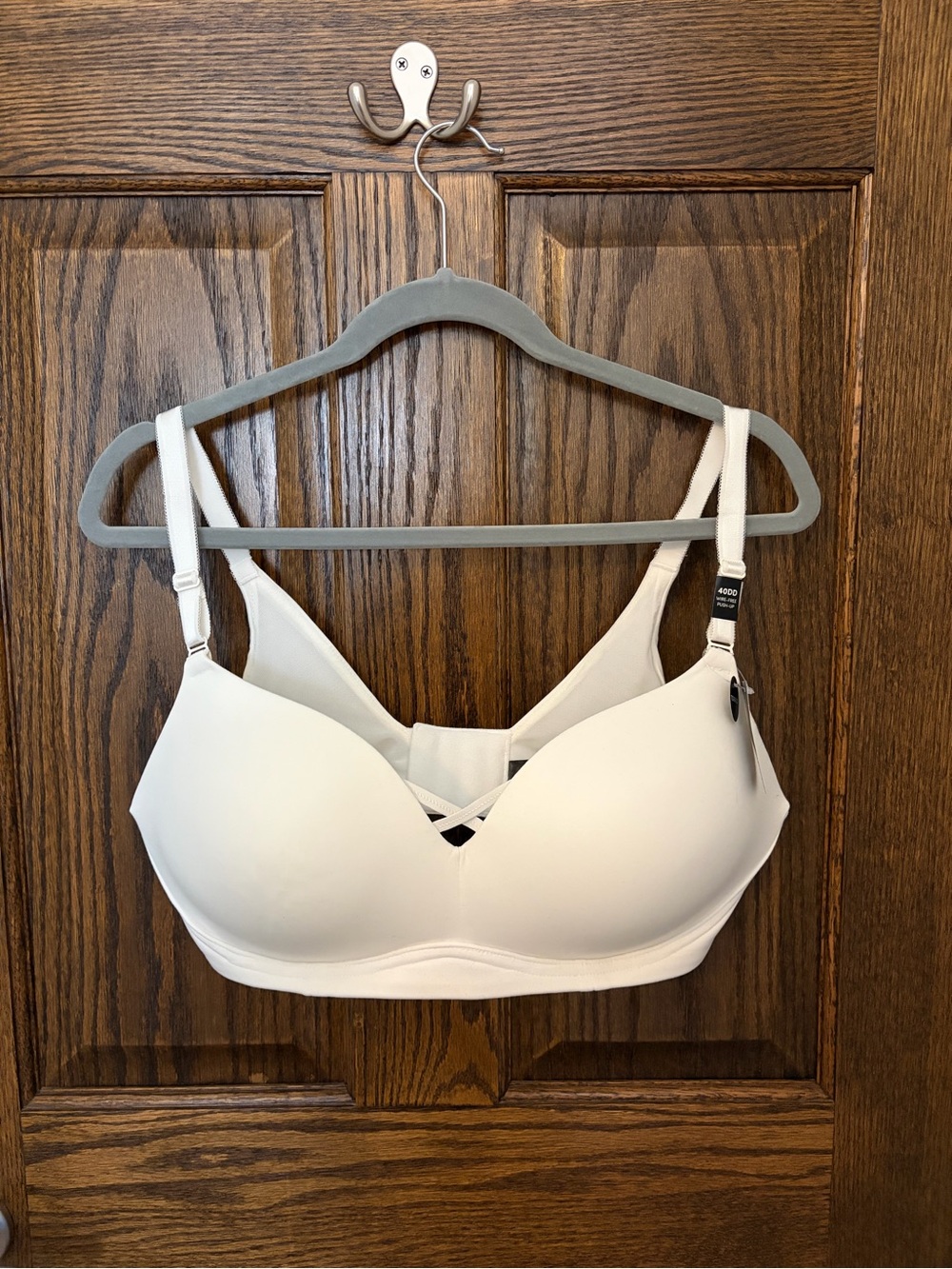 Torrid White Wireless Push-Up Bra